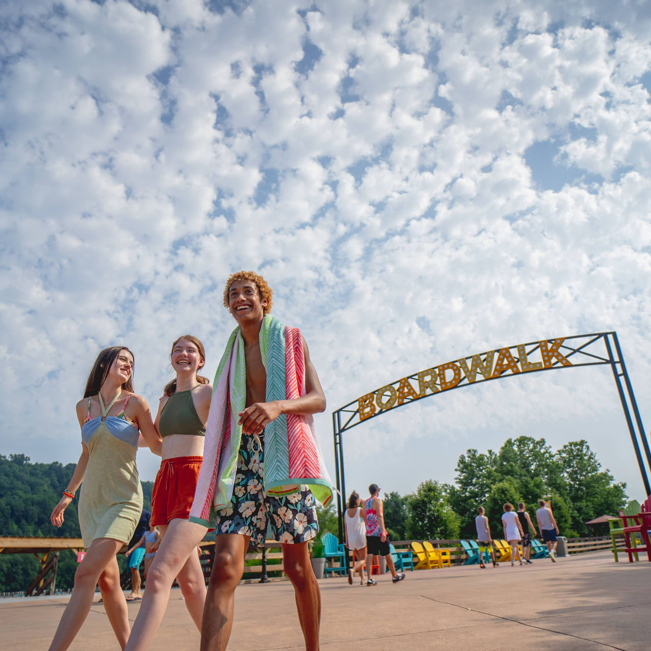 Sandcastle Boardwalk Arch